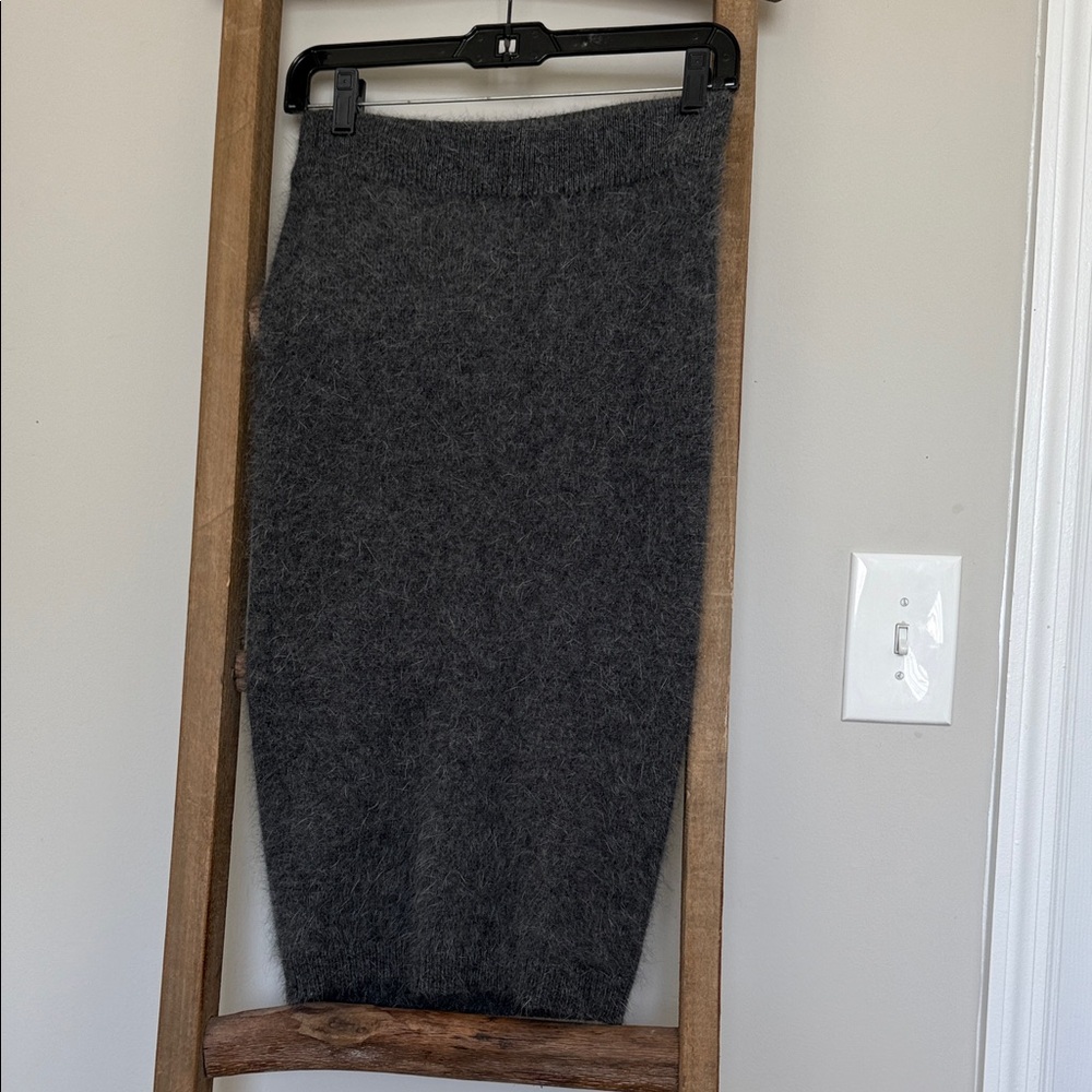 INTERMIX Charcoal Pencil Skirt